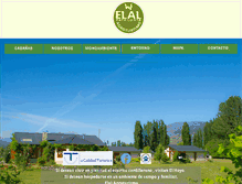 Tablet Screenshot of agroturismoelal.com.ar